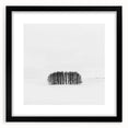 Abstract landscape artwork framed in black, showcasing vibrant colors and unique patterns, ideal for modern home decor. Perfect for enhancing any living space.