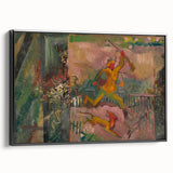 Expressionist Art - Running Hunter with Rifle by Arnold Peter Weisz-Kubínčan