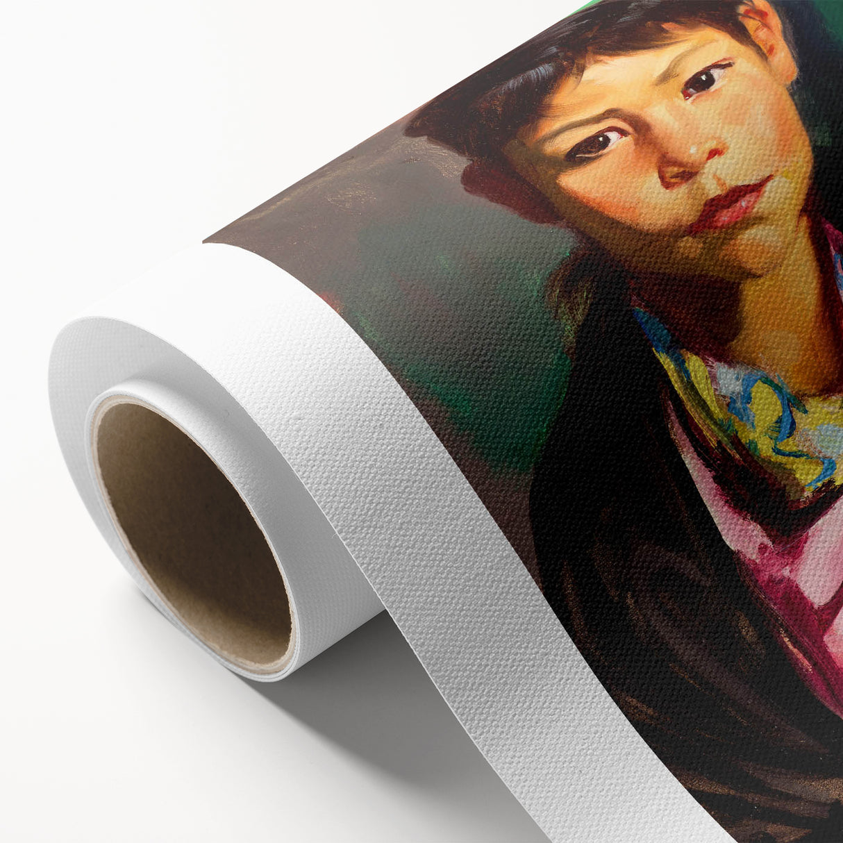 Pepita Realism Art Print - Detailed Portrait Realism Canvas Decor