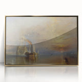 Romanticism Art - The Fighting Temeraire by J.M.W. Turner