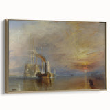 Romanticism Art - The Fighting Temeraire by J.M.W. Turner