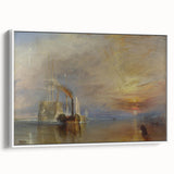 Romanticism Art - The Fighting Temeraire by J.M.W. Turner