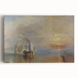 Romanticism Art - The Fighting Temeraire by J.M.W. Turner
