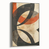 Framed minimalist wall art featuring an abstract design in silver tones, showcasing a sleek side view that highlights its modern aesthetic, perfect for contemporary decor.