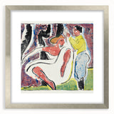 Expressionist Art - Russian Dancers by Ernst Ludwig Kirchner