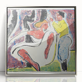 Expressionist Art - Russian Dancers by Ernst Ludwig Kirchner