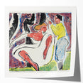 Expressionist Art - Russian Dancers by Ernst Ludwig Kirchner