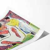 Expressionist Art - Russian Dancers by Ernst Ludwig Kirchner