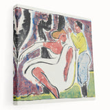 Expressionist Art - Russian Dancers by Ernst Ludwig Kirchner