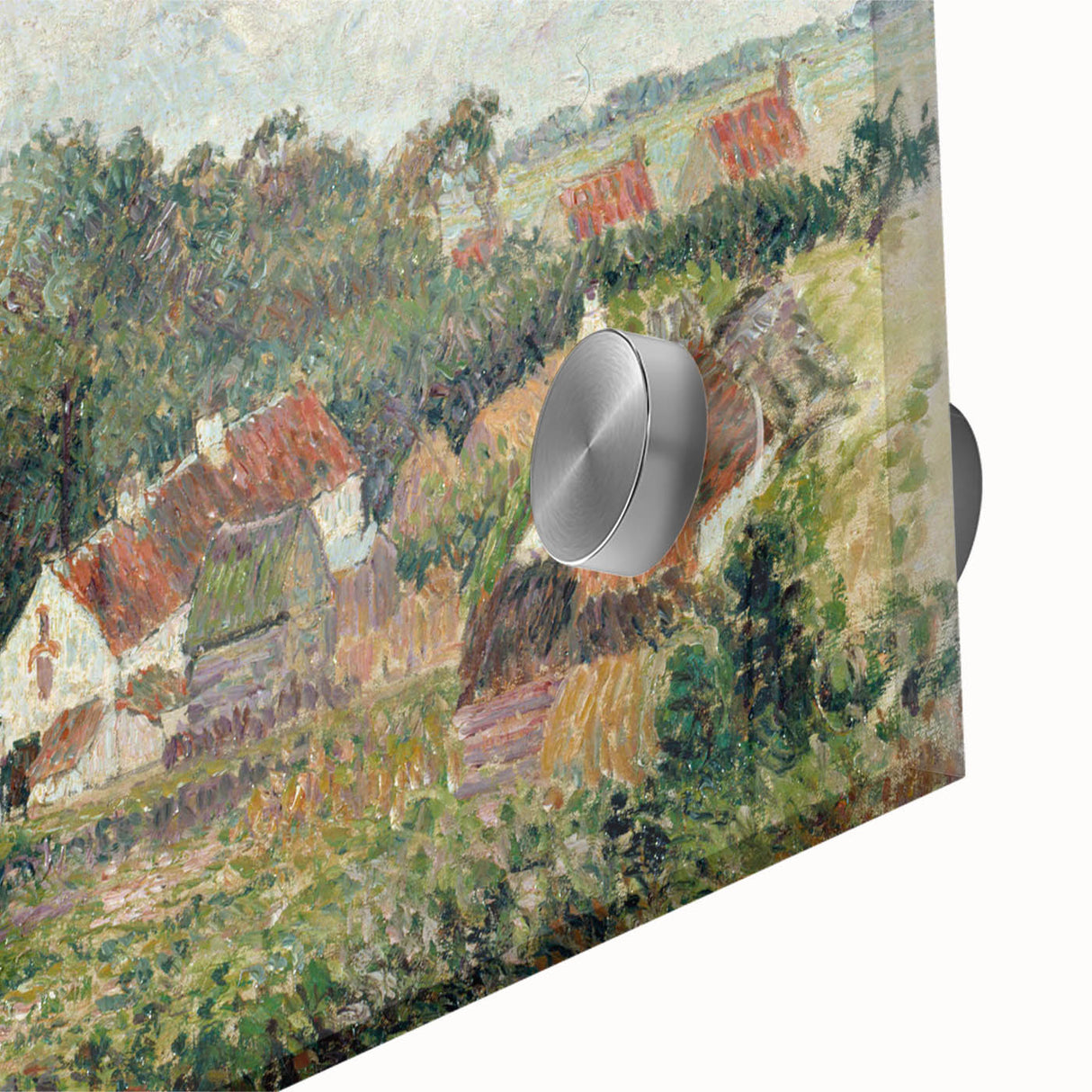 Impressionist Village Scene - Knocke Village by Camille Pissarro Print