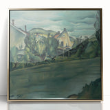 Expressionist Art - Řahanov Lines by Konštantín Bauer