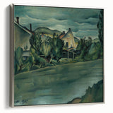 Expressionist Art - Řahanov Lines by Konštantín Bauer