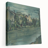 Expressionist Art - Řahanov Lines by Konštantín Bauer