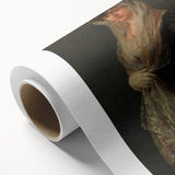 Romanticism Art - Young Lady Wearing a Mantilla by Francisco de Goya