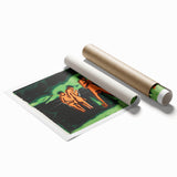 Expressionist Bathing Scene – Vibrant Abstract Nature Canvas Art