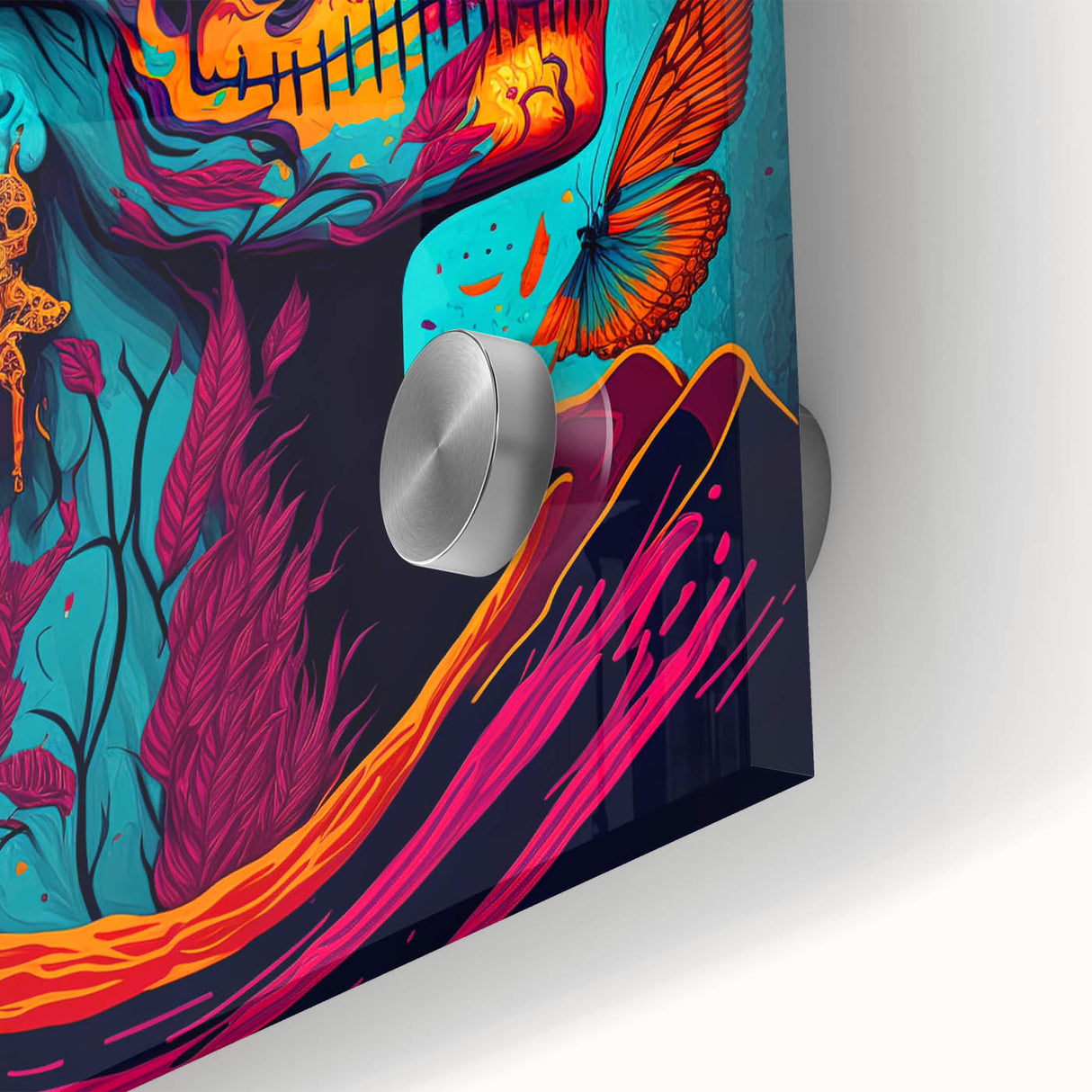 Vivid Catrina Elegance – Día de los Muertos Canvas Art