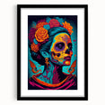 Vivid Catrina Elegance – Día de los Muertos Canvas Art