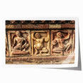 Extra large rolled print of a Bangladesh scenery with vibrant floral elements, ideal for art wall in dining room.