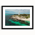 Extra large abstract art print of Perth scenery in vibrant colors on a black framed canvas, suited for living room decor.