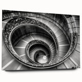Acrylic print of the Vatican scenery in muted earth tones, suitable for bedroom or dining room decor.