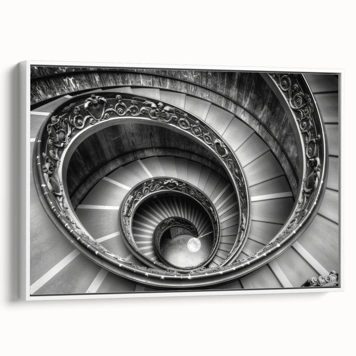Vintage poster art of the Vatican on framed canvas, featuring a black and colorful palette, ideal for living room decor.