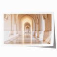 Extra large rolled print depicting a Middle Eastern Oman scenery in muted earth tones, ideal for art wall dining room.