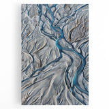 Black and white stretched canvas of Canterbury, New Zealand scenery, ideal for kitchen wall art.