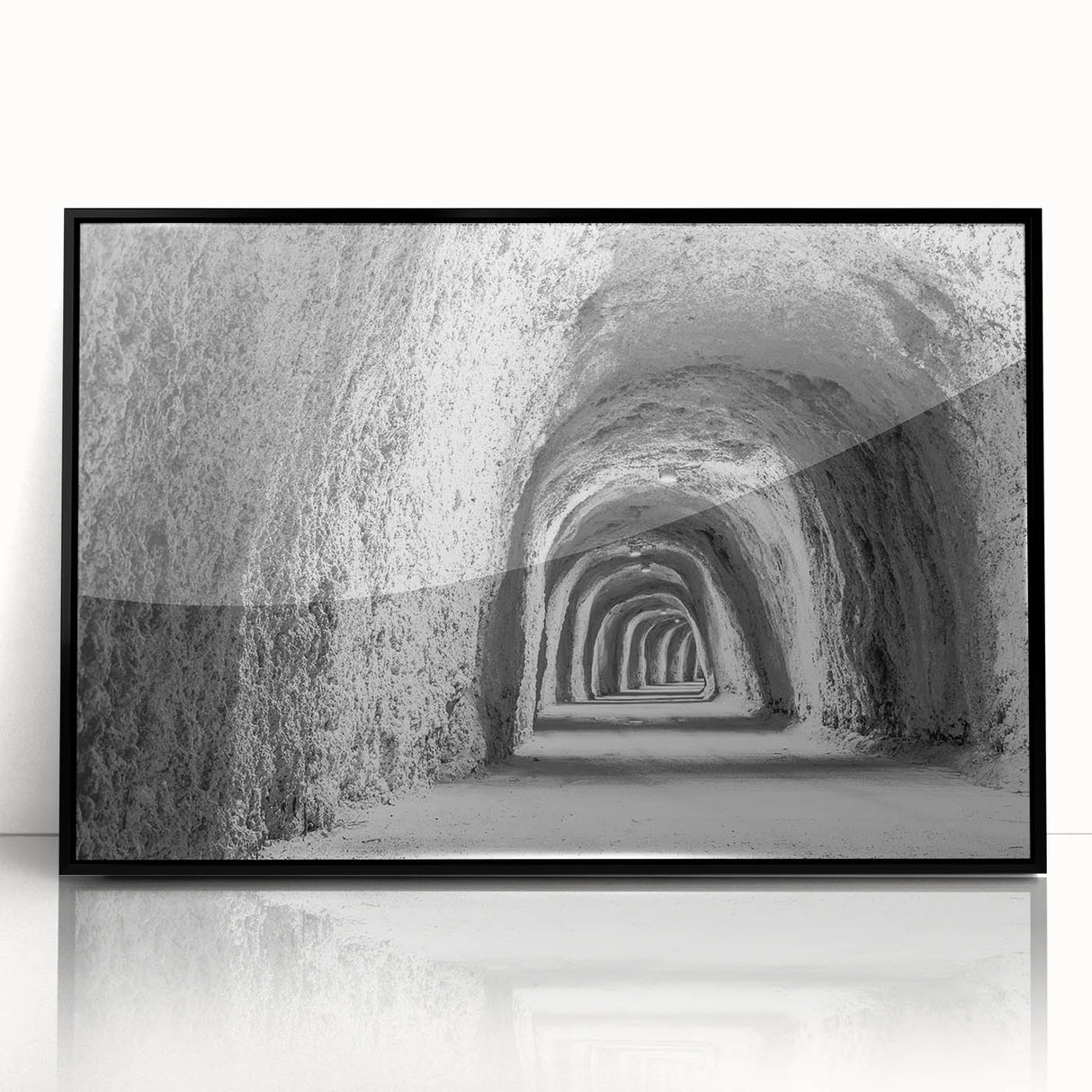 Large abstract wall art depicting a scenic Idaho landscape in muted earth tones on a framed acrylic print.