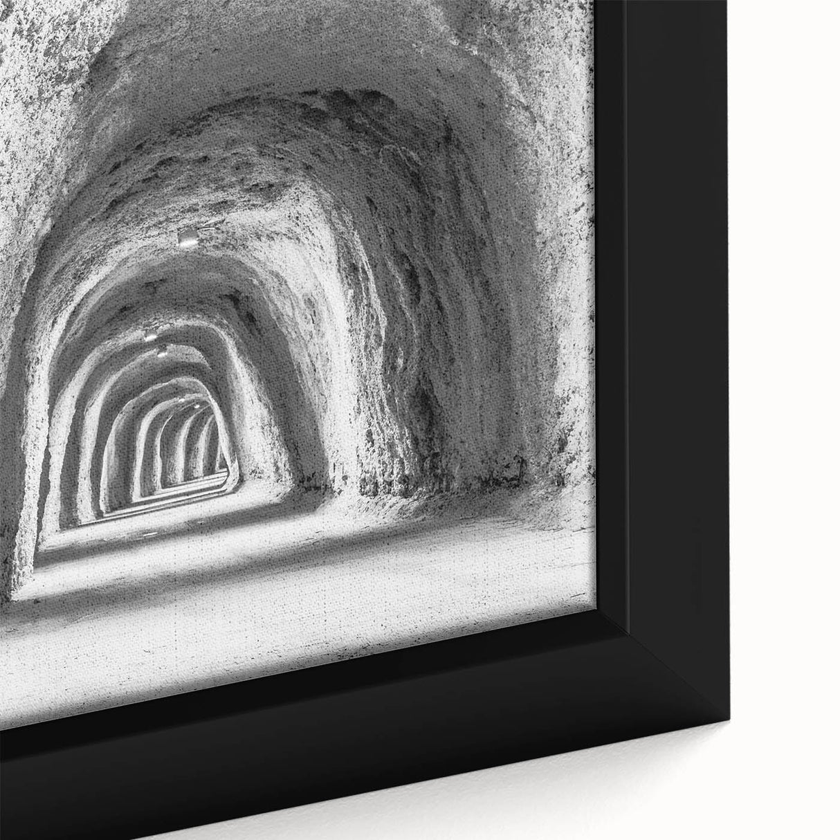 Extra large framed canvas of a textured Idaho scenery in black with colorful accents, ideal for living room decor.