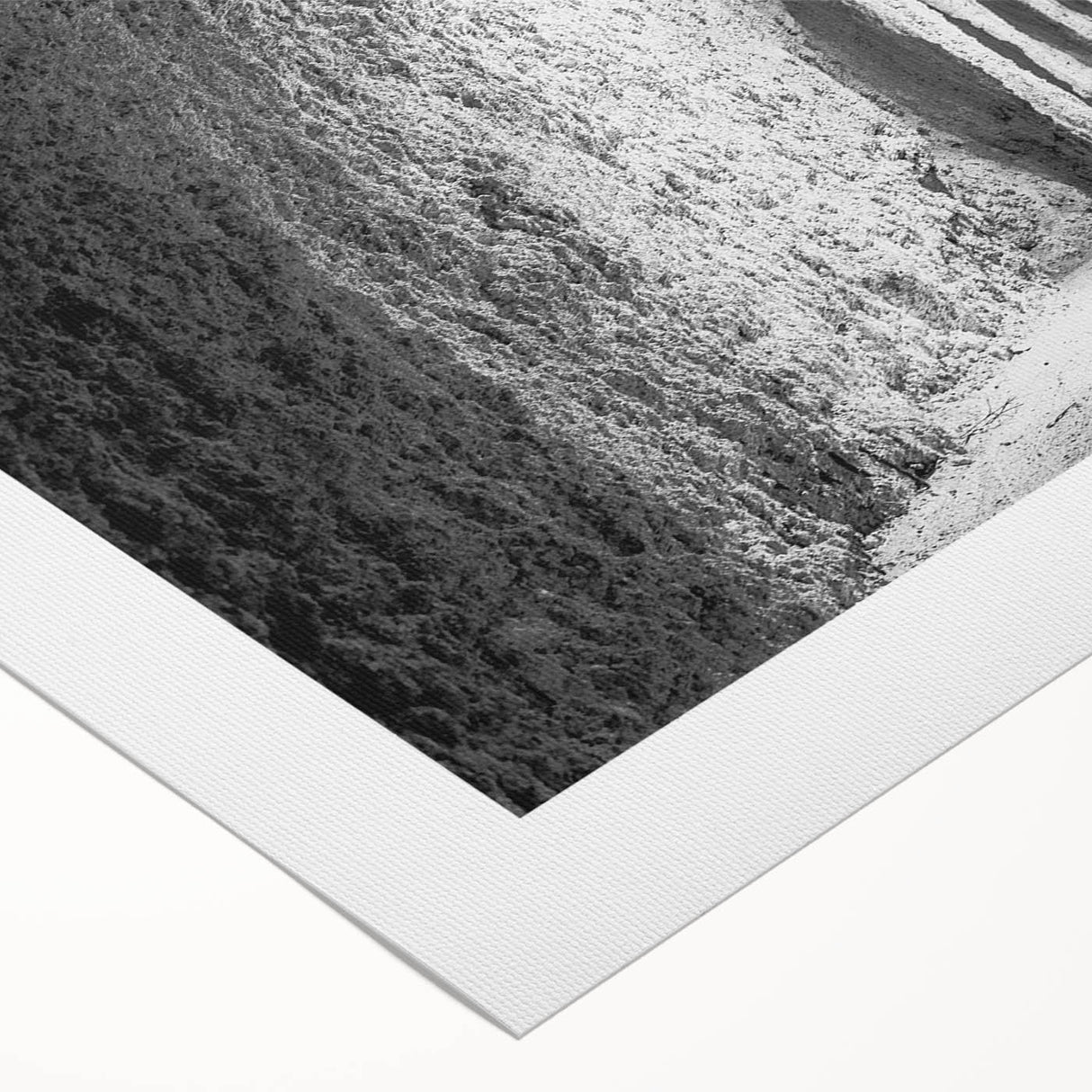 Art Deco poster of a serene Idaho landscape in muted earth tones on rolled canvas, suitable for dining room decor.