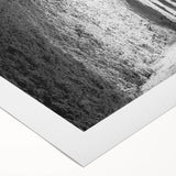 Art Deco poster of a serene Idaho landscape in muted earth tones on rolled canvas, suitable for dining room decor.
