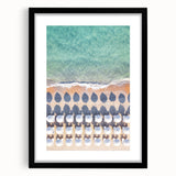 Extra large abstract art print with vibrant, colorful textures on canvas, ideal for living room decor.