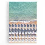 Large black and white abstract artwork on stretched canvas, featuring fluid shapes, ideal for kitchen wall art.