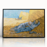 Large abstract wall art depicting colorful swirls on a black acrylic frame, ideal for modern living room decor.