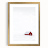 Abstract landscape artwork framed in elegant gold, showcasing a vibrant blend of colors and intricate textures, perfect for modern home decor.