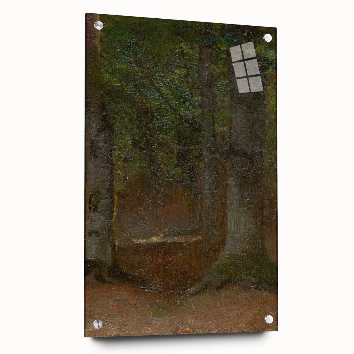 Forest Landscape Wall Art - Serene Woodland Study by László Mednyánszky