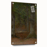 Forest Landscape Wall Art - Serene Woodland Study by László Mednyánszky