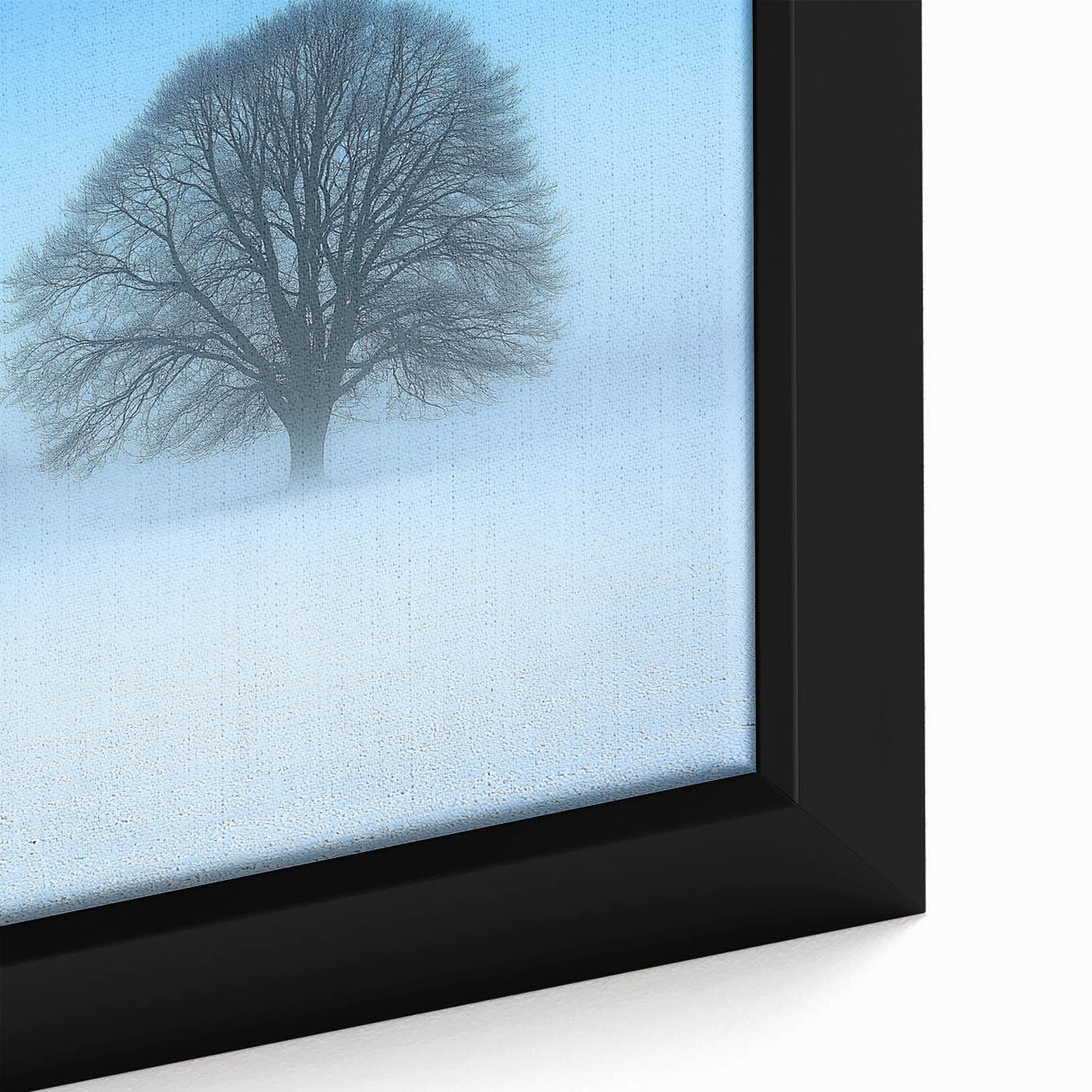 Close-up of an abstract landscape framed canvas artwork showcasing vibrant colors and intricate textures, ideal for modern home decor and artistic ambiance.