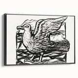 Expressionist Art - Seagull by Leo Gestel