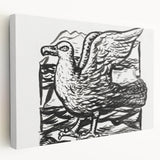 Expressionist Art - Seagull by Leo Gestel