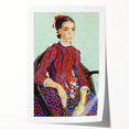Impressionism Portrait Wall Art - La Mousmé by Van Gogh, Vibrant Print