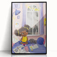 Girls Room Wall Art - Cozy Dreamy Kids Room Print - Nursery Wall Art