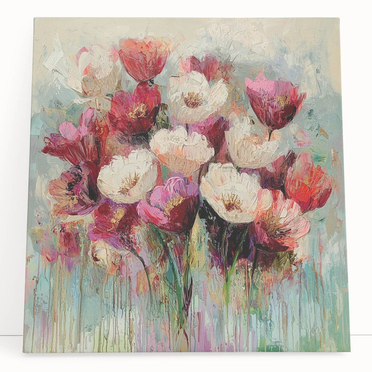 Canvas Art for Dining Area - Floral Modern Wall Décor