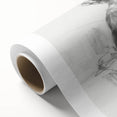Abstract figurative art piece on rolled canvas, showcasing vibrant colors and dynamic shapes, ideal for modern home decor. Packaged securely in a protective tube.