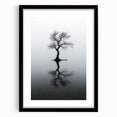 Abstract landscape artwork framed in sleek black, showcasing vibrant colors and textures, perfect for modern home decor or office spaces.