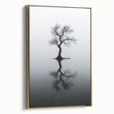 Framed abstract landscape canvas art in gold tones, showcasing a modern design with rich textures and depth, perfect for enhancing contemporary home decor.