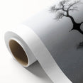 Abstract landscape design on rolled canvas, showcasing vibrant colors and dynamic shapes, perfect for modern home decor. Packaged securely in a cardboard tube for easy transport and display.