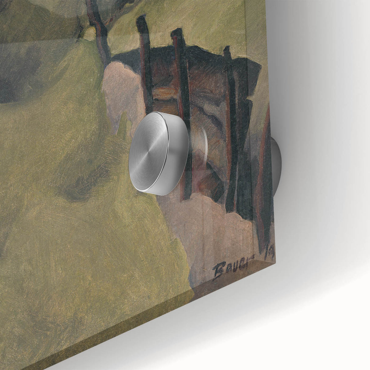 Modern Wall Art - Scenic Contemporary Art Print of Kosice’s Countryside