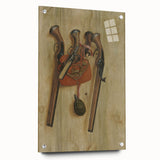 Baroque Hunting Gear: Classic Art Print with Rustic Detail