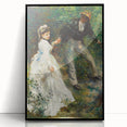 Impressionist Romance - La Promenade by Renoir, Charming Wall Art Print